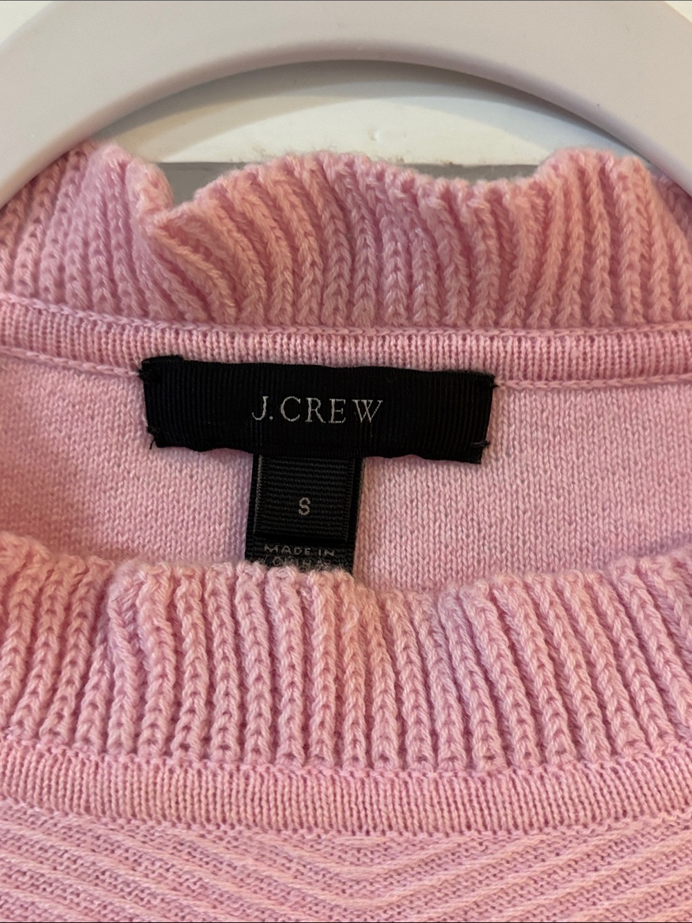 J. Crew Ruffle-neck pullover sweater - Picture 2 of 7